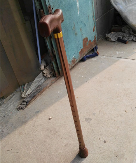 Aluminum alloy walking stick with Height adjustable Easy to use security